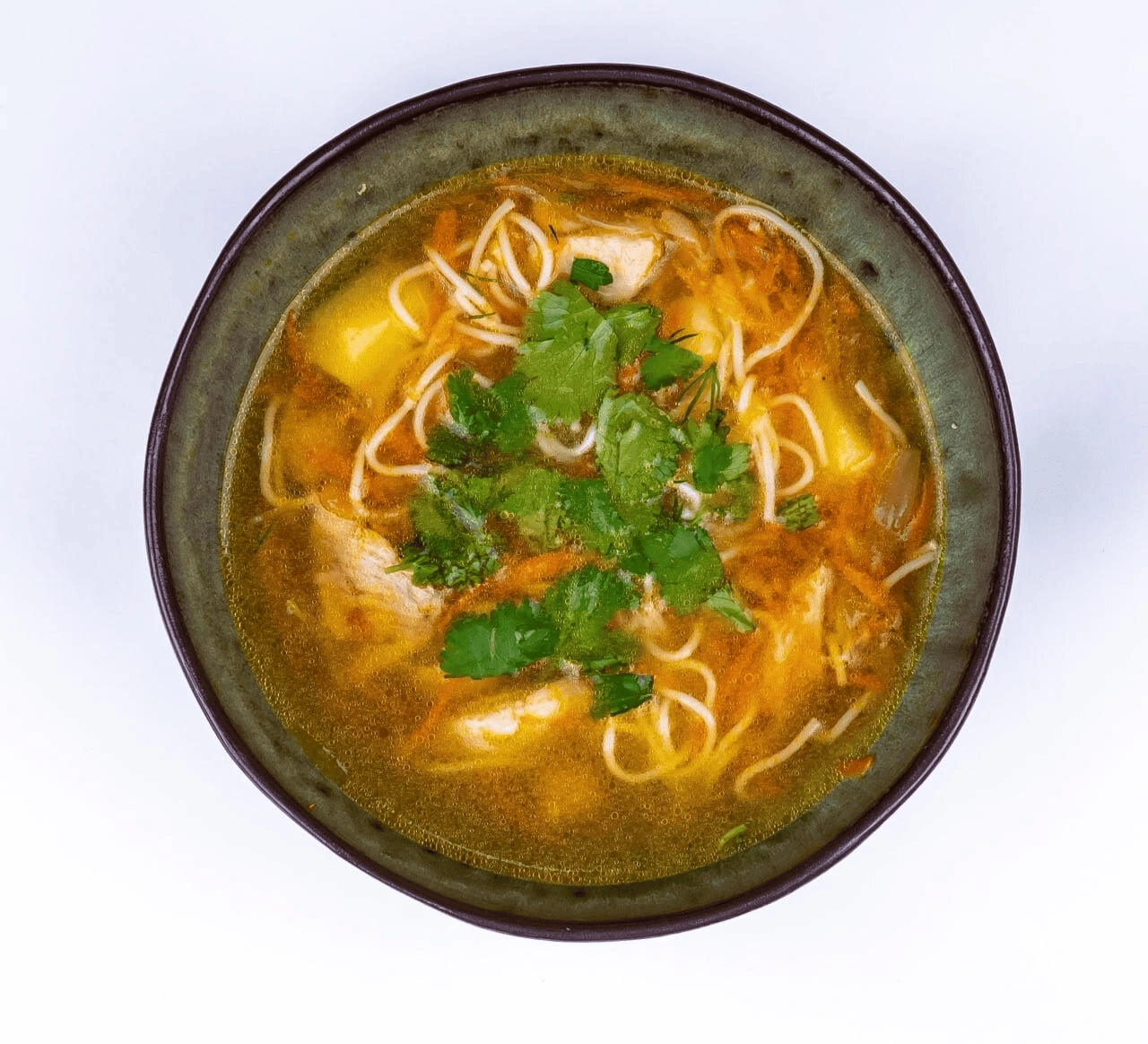 Куриный суп с лапшой — фото
